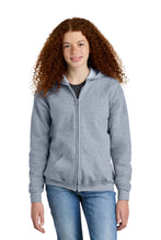 Gildan?? Youth Heavy BlendŸ?? Full-Zip Hooded Sweatshirt. 18600B