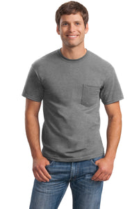 Gildan? - Ultra Cotton? 100% US Cotton T-Shirt with Pocket.  2300