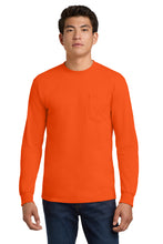 Gildan?? - Ultra Cotton?? 100% US Cotton Long Sleeve T-Shirt with Pocket.  2410