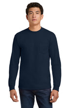 Gildan?? - Ultra Cotton?? 100% US Cotton Long Sleeve T-Shirt with Pocket.  2410