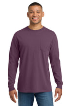 COMFORT COLORS ® Heavyweight Ring Spun Long Sleeve Pocket Tee. 4410