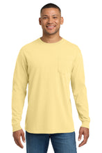 COMFORT COLORS ® Heavyweight Ring Spun Long Sleeve Pocket Tee. 4410