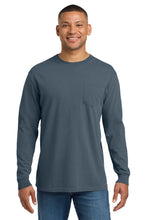 COMFORT COLORS ® Heavyweight Ring Spun Long Sleeve Pocket Tee. 4410