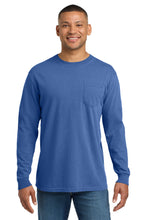 COMFORT COLORS ® Heavyweight Ring Spun Long Sleeve Pocket Tee. 4410
