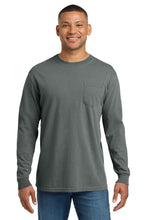 COMFORT COLORS ?? Heavyweight Ring Spun Long Sleeve Pocket Tee. 4410