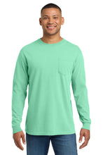 COMFORT COLORS ® Heavyweight Ring Spun Long Sleeve Pocket Tee. 4410