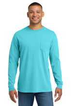 COMFORT COLORS ?? Heavyweight Ring Spun Long Sleeve Pocket Tee. 4410