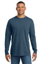 COMFORT COLORS ?? Heavyweight Ring Spun Long Sleeve Pocket Tee. 4410