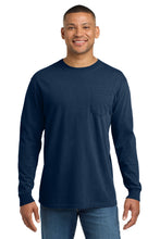 COMFORT COLORS ® Heavyweight Ring Spun Long Sleeve Pocket Tee. 4410
