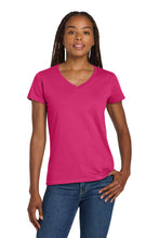 Gildan?? Women's Heavy CottonŸ?? 100% Cotton V-Neck T-Shirt. 5V00L