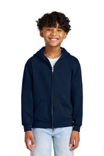 Jerzees?? - Youth NuBlend?? Full-Zip Hooded Sweatshirt.  993B