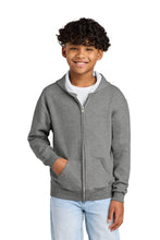 Jerzees?? - Youth NuBlend?? Full-Zip Hooded Sweatshirt.  993B