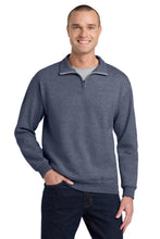 Jerzees?? - NuBlend?? 1/4-Zip Cadet Collar Sweatshirt. 995M
