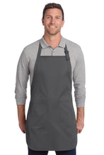 Port Authority ?? Full-Length Two-Pocket Bib Apron. A600