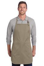 Port Authority ?? Full-Length Two-Pocket Bib Apron. A600