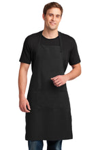 Port Authority?? Easy Care Extra Long Bib Apron with Stain Release. A700