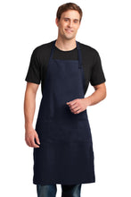 Port Authority?? Easy Care Extra Long Bib Apron with Stain Release. A700