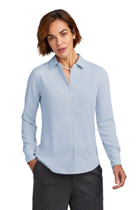 Brooks Brothers? Women's Full-Button Satin Blouse BB18007