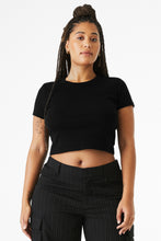 BELLA+CANVAS?? Women's Micro Rib Baby Tee BC1010