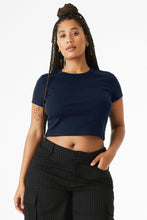 BELLA+CANVAS?? Women's Micro Rib Baby Tee BC1010