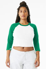 BELLA+CANVAS?? Women's Micro Rib 3/4 Raglan Baby Tee BC1200