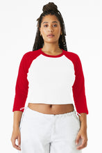 BELLA+CANVAS?? Women's Micro Rib 3/4 Raglan Baby Tee BC1200