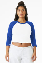 BELLA+CANVAS?? Women's Micro Rib 3/4 Raglan Baby Tee BC1200