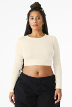 BELLA+CANVAS?? Women's Micro Rib Long Sleeve Baby Tee BC1501