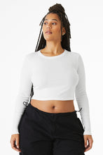 BELLA+CANVAS?? Women's Micro Rib Long Sleeve Baby Tee BC1501