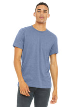 BELLA+CANVAS ?? Unisex Heather CVC Short Sleeve Tee. BC3001CVC