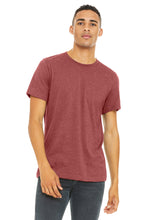 BELLA+CANVAS ?? Unisex Heather CVC Short Sleeve Tee. BC3001CVC