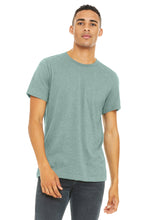 BELLA+CANVAS ?? Unisex Heather CVC Short Sleeve Tee. BC3001CVC