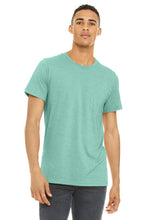 BELLA+CANVAS ?? Unisex Heather CVC Short Sleeve Tee. BC3001CVC