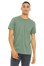 BELLA+CANVAS ?? Unisex Heather CVC Short Sleeve Tee. BC3001CVC