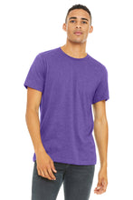 BELLA+CANVAS ?? Unisex Heather CVC Short Sleeve Tee. BC3001CVC