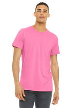 BELLA+CANVAS ?? Unisex Heather CVC Short Sleeve Tee. BC3001CVC