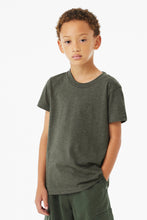 BELLA+CANVAS?? Youth Heather CVC Tee BC3001YCVC