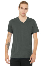 BELLA+CANVAS? Unisex Heather CVC V-Neck Tee BC3005CVC