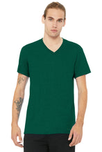BELLA+CANVAS? Unisex Heather CVC V-Neck Tee BC3005CVC