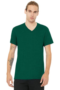 BELLA+CANVAS? Unisex Heather CVC V-Neck Tee BC3005CVC