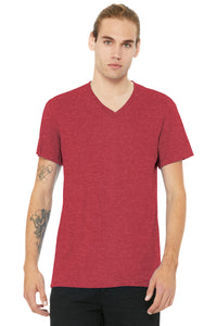 BELLA+CANVAS? Unisex Heather CVC V-Neck Tee BC3005CVC