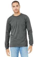 BELLA+CANVAS? Unisex Heather CVC Long Sleeve Tee BC3501CVC