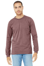 BELLA+CANVAS? Unisex Heather CVC Long Sleeve Tee BC3501CVC