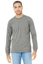 BELLA+CANVAS? Unisex Heather CVC Long Sleeve Tee BC3501CVC