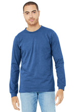 BELLA+CANVAS? Unisex Heather CVC Long Sleeve Tee BC3501CVC