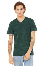 BELLA+CANVAS? Unisex Textured Jersey V-Neck Tee BC3655