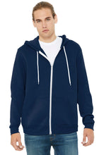 BELLA+CANVAS ?? Unisex Sponge Fleece Full-Zip Hoodie. BC3739