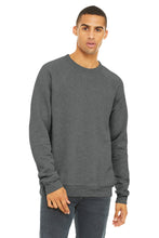 BELLA+CANVAS ?? Unisex Sponge Fleece Raglan Sweatshirt. BC3901