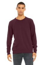BELLA+CANVAS ?? Unisex Sponge Fleece Raglan Sweatshirt. BC3901