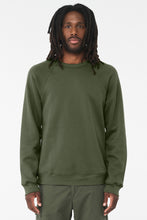 BELLA+CANVAS ?? Unisex Sponge Fleece Raglan Sweatshirt. BC3901